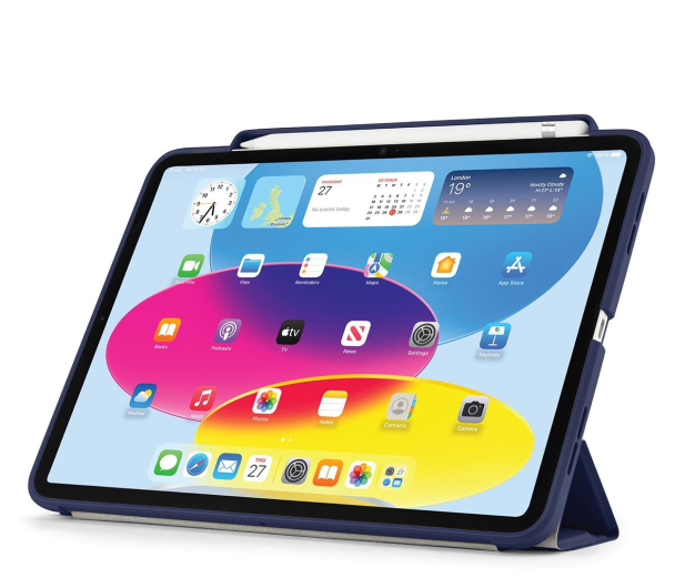 Pipetto Origami Pencil Case do iPad 2022 (10. gen.) dark blue - 1185401 - zdjęcie 2